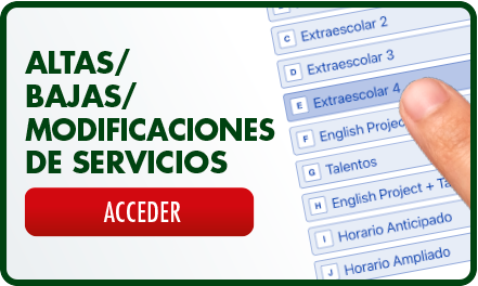 Altas/Bajas/Modificaciones de servicios